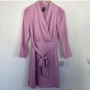 Taylor Faux Wrap Dress Size 12 NWOT